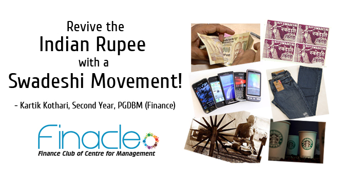 Revive the Indian Rupee with a Swadeshi Movement!