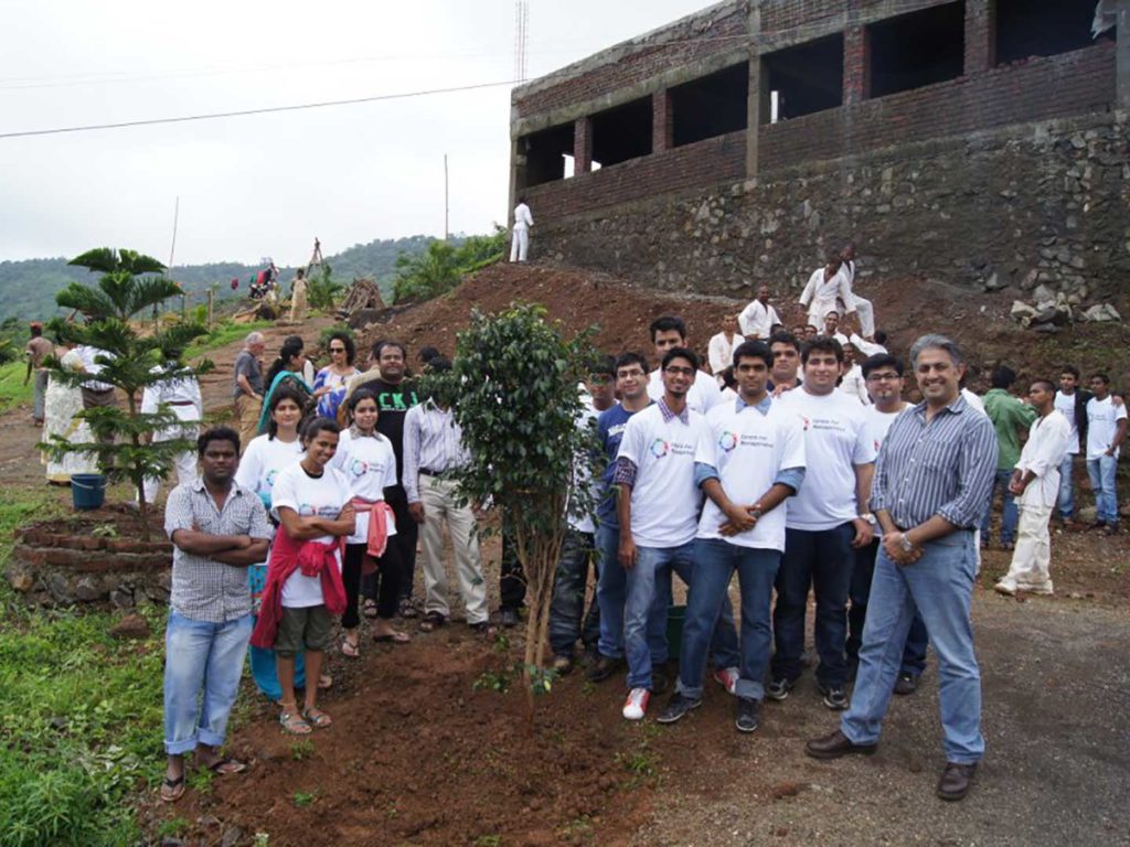 Budding Managers take CSR initiatives at Shikshan Gram, Lonavala