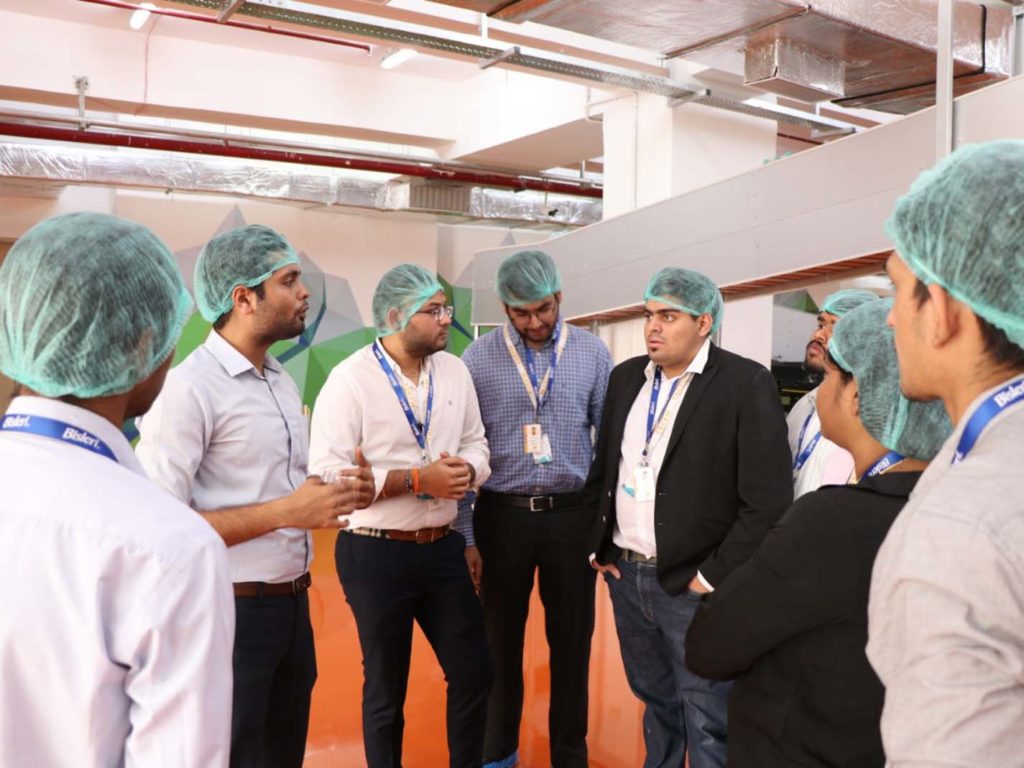 Industrial Visit at Bisleri, Mumbai