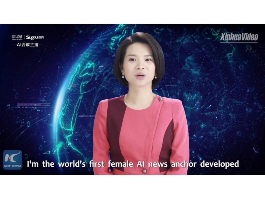 Chinese News Agency Unveils First AI News Presenter