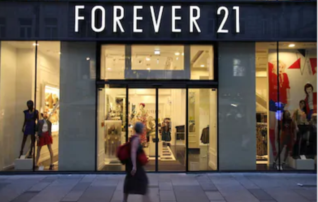 Forever 21 Bankrupt, Closes Stores Across Asia