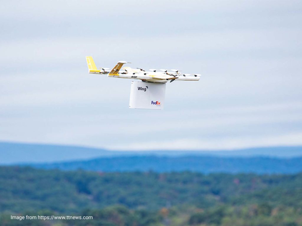 Wing, Google's drone completes its first drone delivery in US