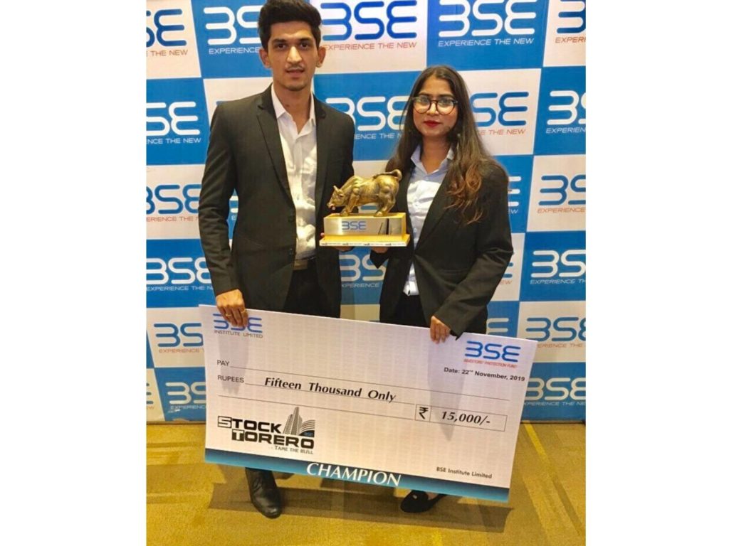 Our MBA students won first place at BSE Institute's annual Financial Trading Contest