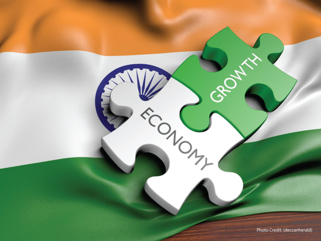 Indian economy grew slightly in December