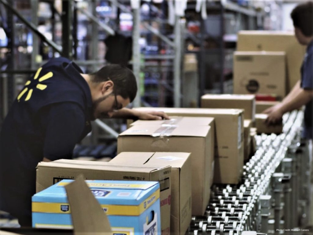 Walmart raised wages of workers in e-commerce warehouses