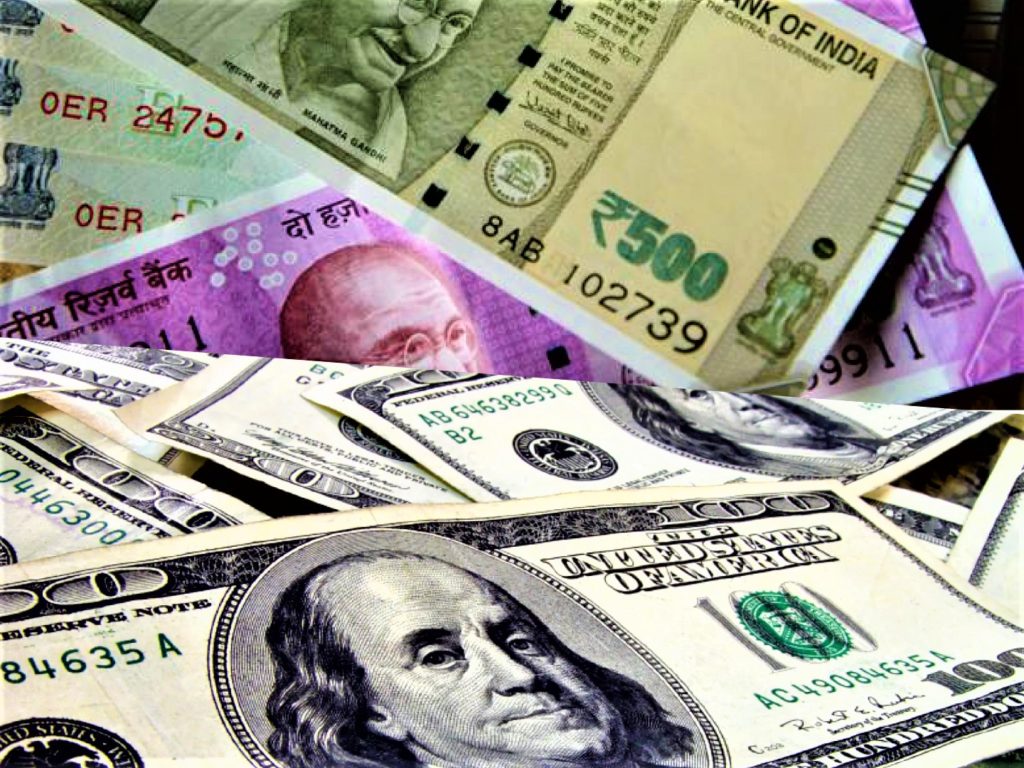 Indian rupee rose against US dollar