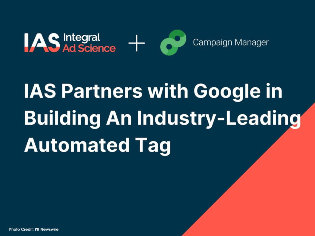IAS partners with Google for automated tag