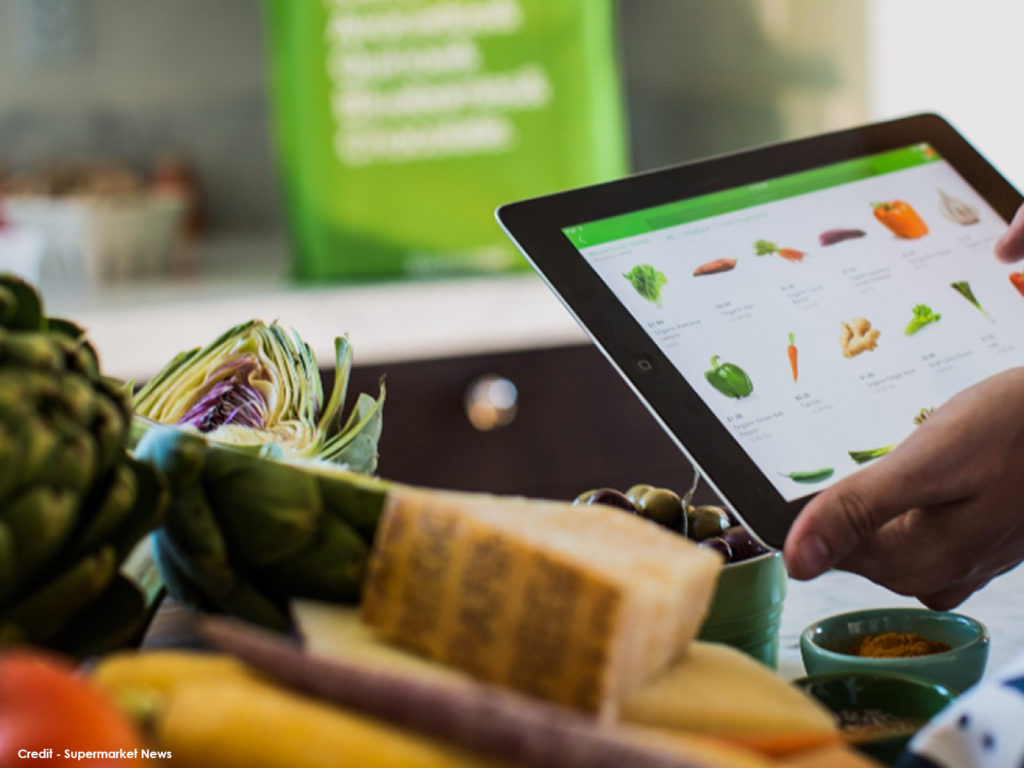 Online grocery sales grew by 65% in FY20