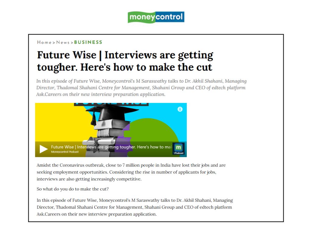 Future Wise | Interviews are getting tougher. Here's how to make the cut