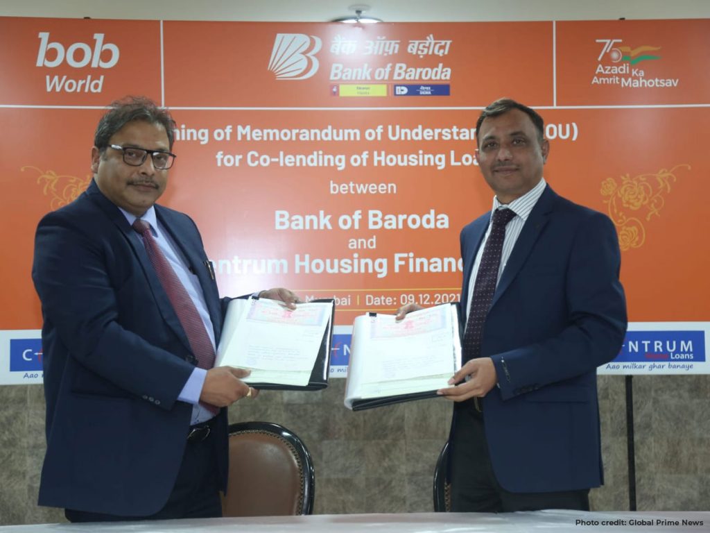 Bank of Baroda partners with Centrum Housing Finance