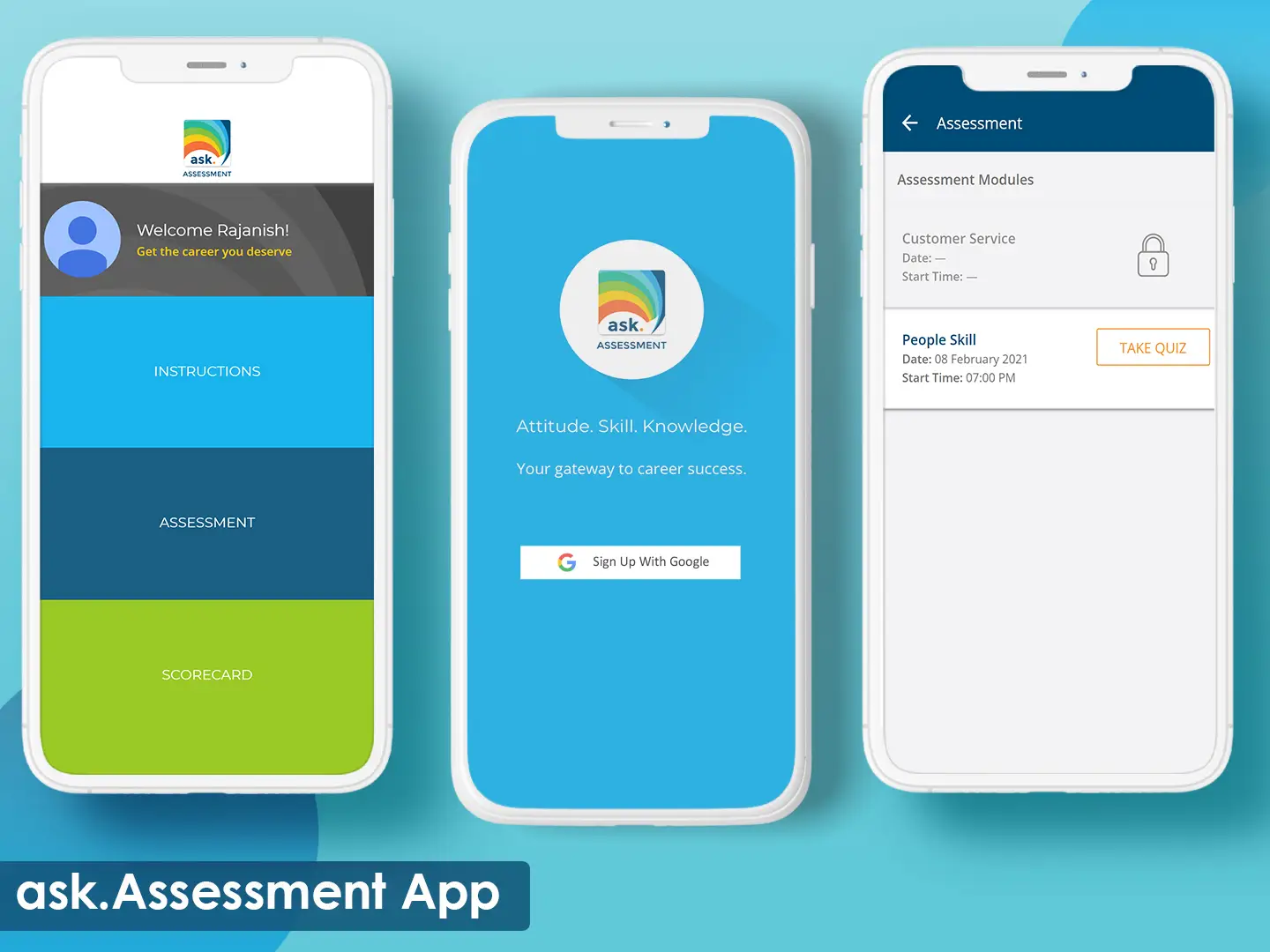 ask.CAREERS – Assessment App