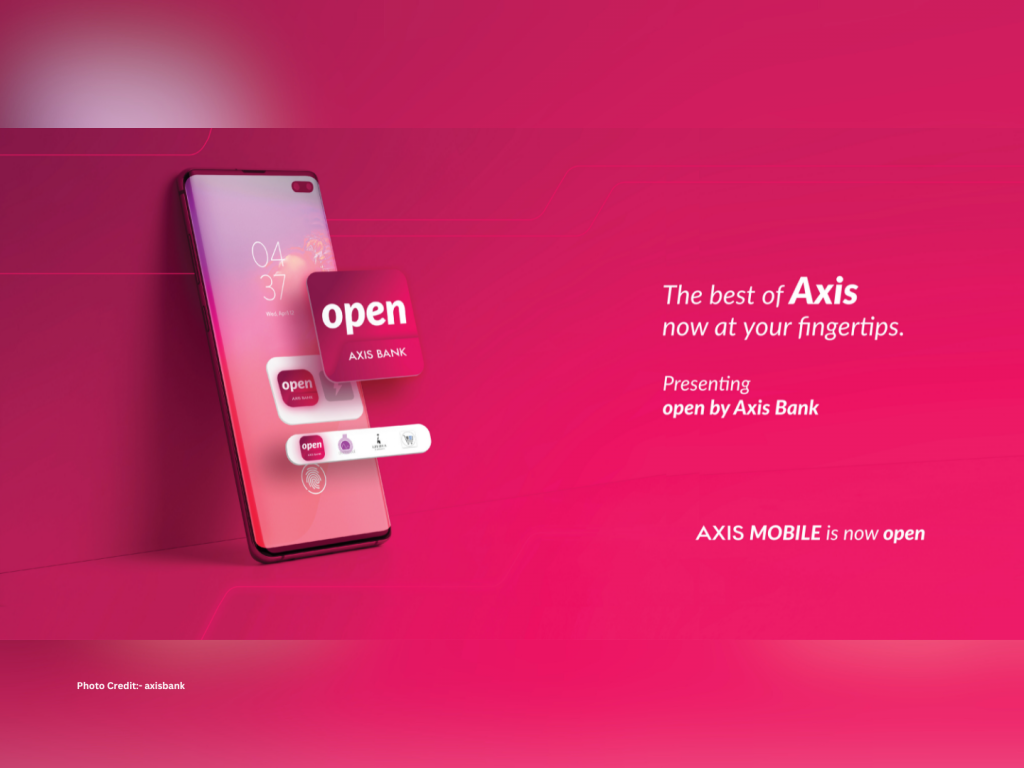Axis bank launches ad for its digital bank proposition open