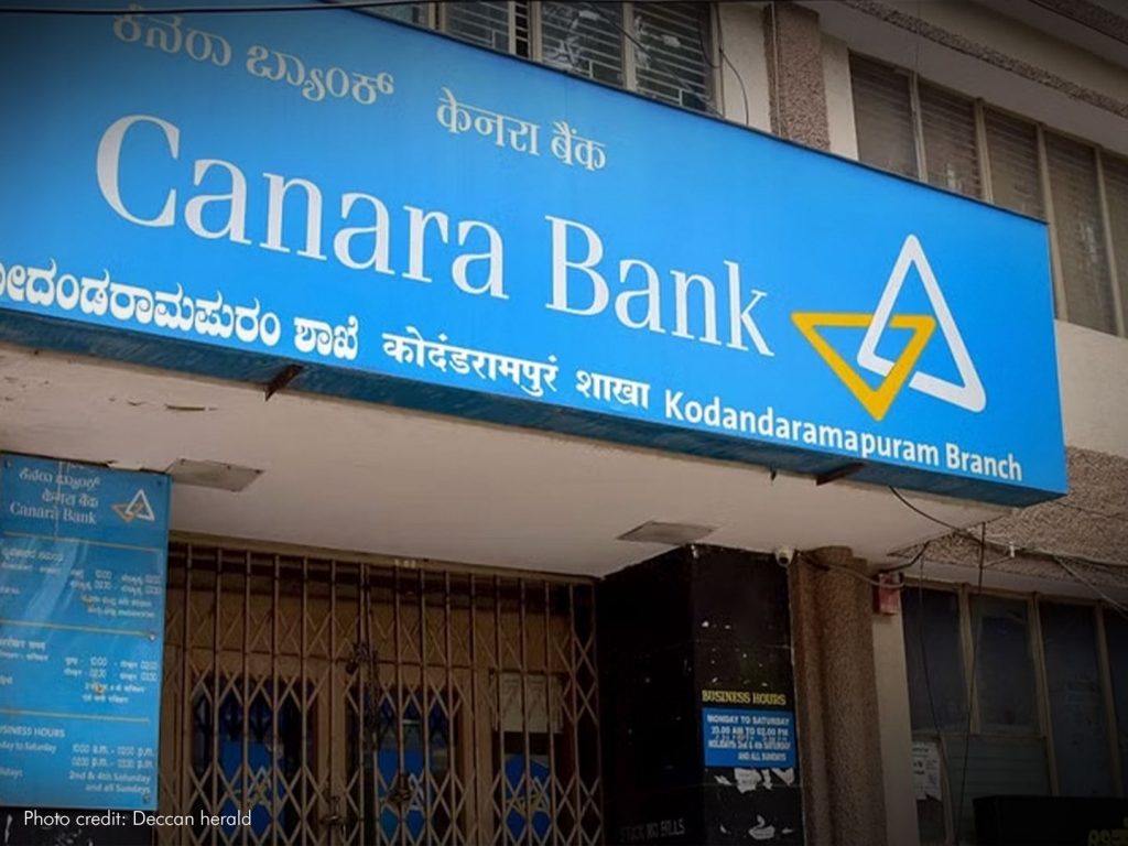 Canara Bank Shares Surge 4.6% After Stock Split Takes Effect